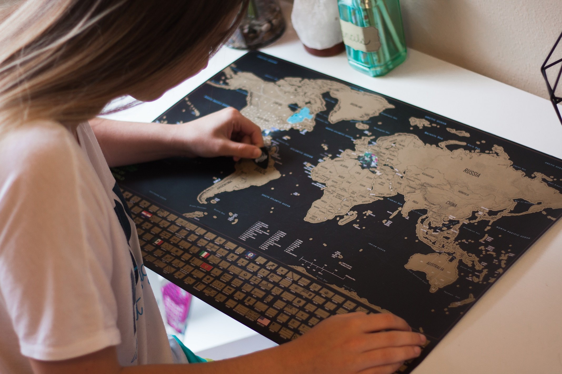 adventure scratch map
